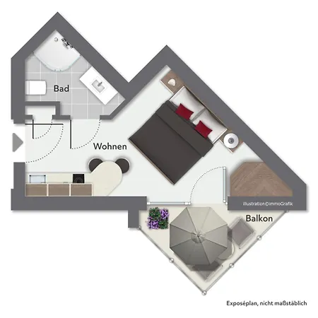 Apartment Dünenvilla 18 04 *